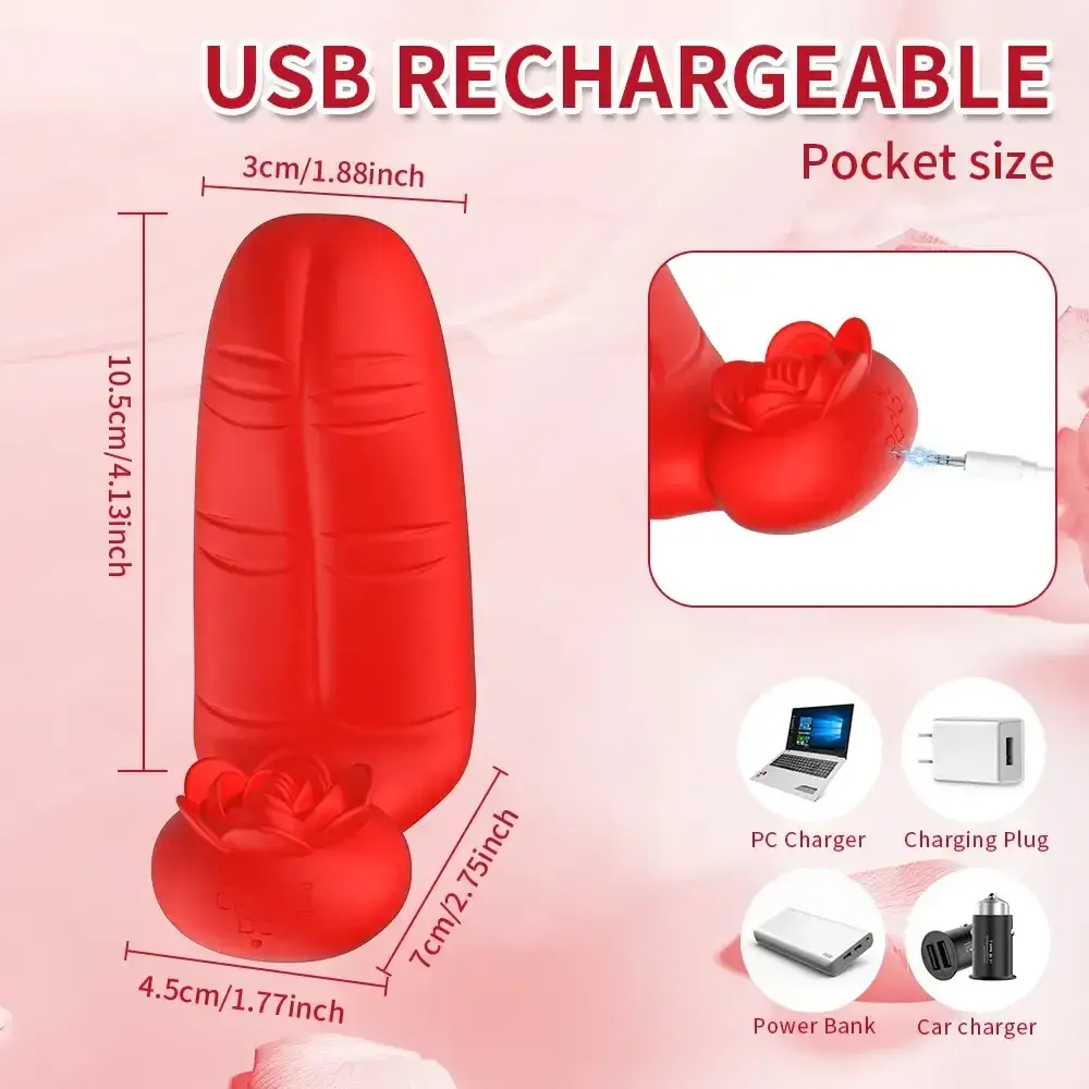 vibrador femenino silicona 10 modos