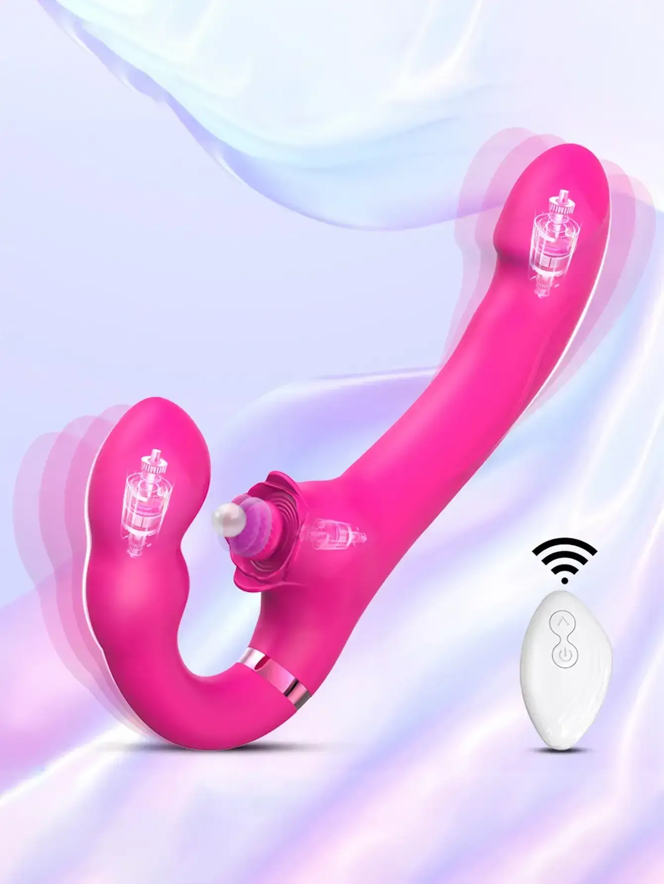 vibrador femenino silicona control de vibracion