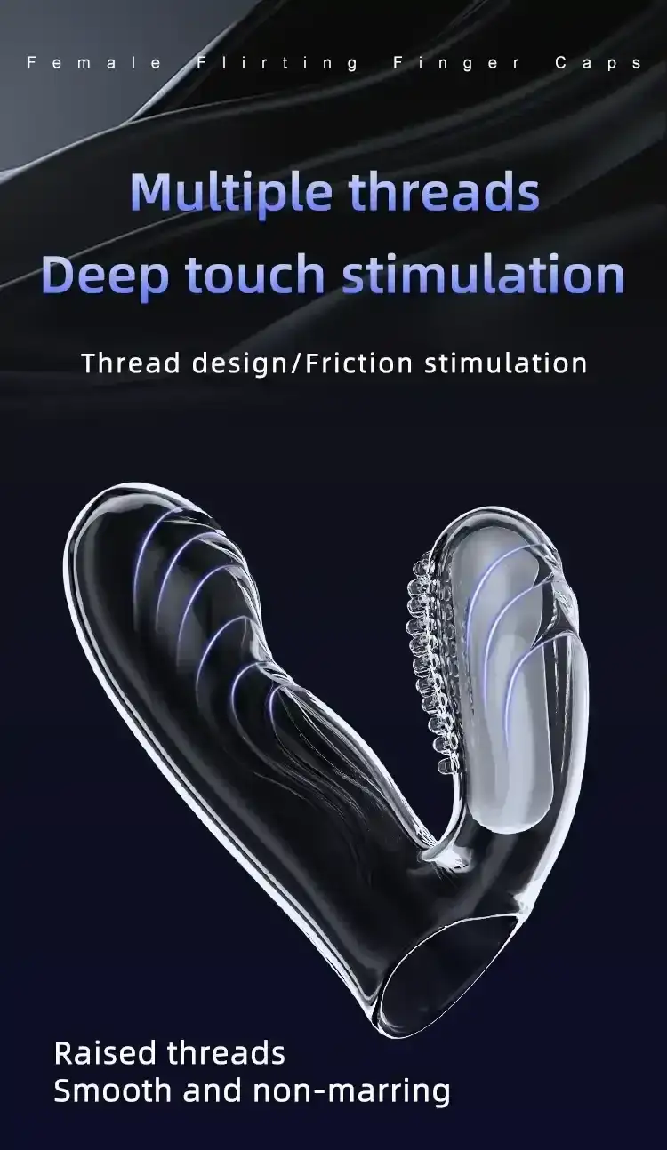 vibrador funda dedo doble estimulacion