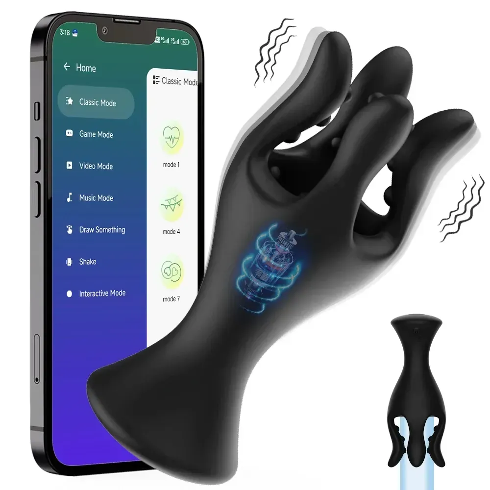 vibrador glande control app distancia