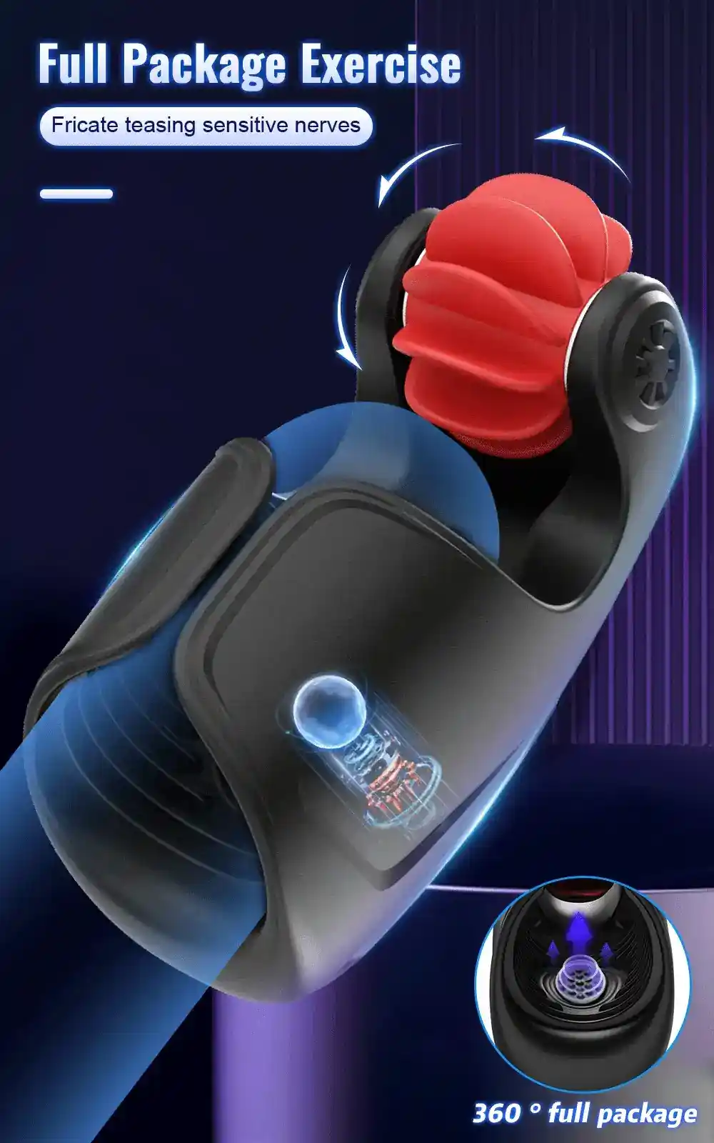 vibrador glande silicona medica recargable