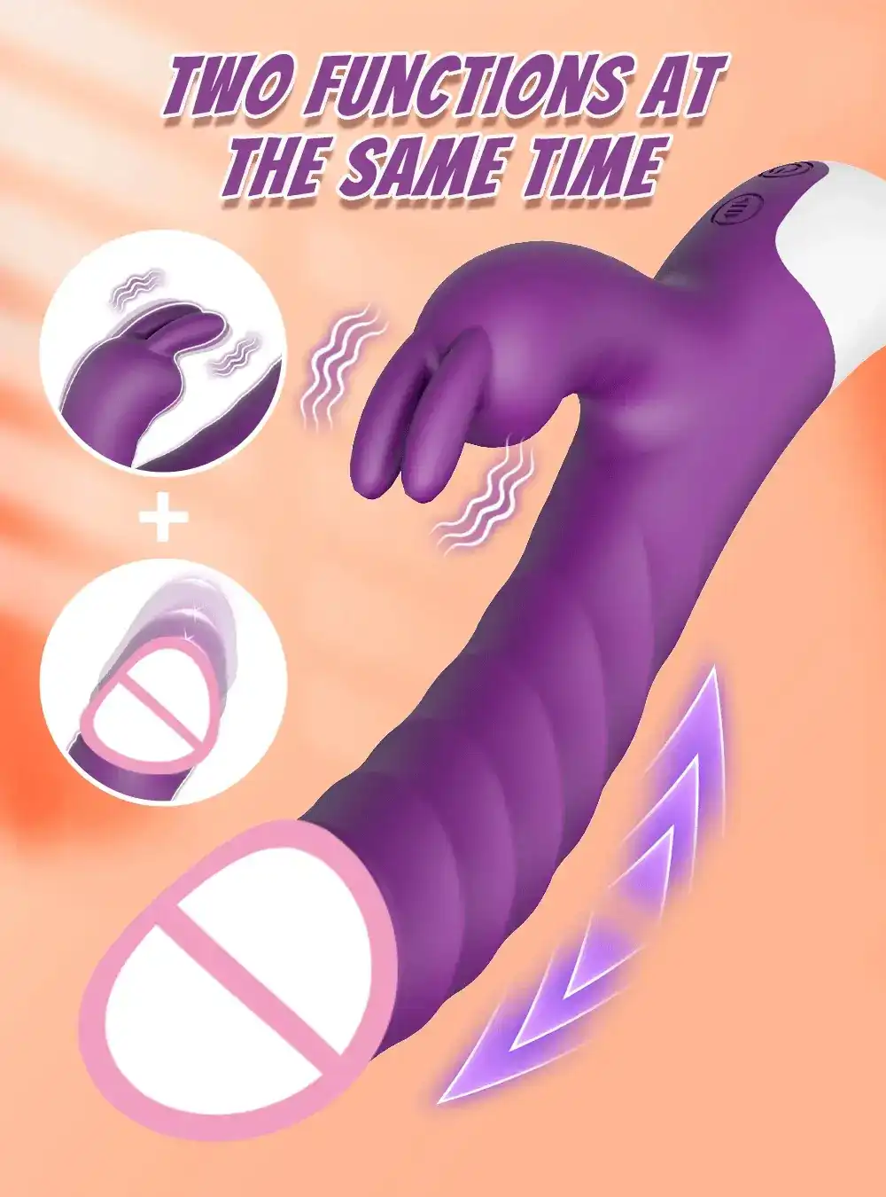 vibrador gspot rabbit rotatorio potente