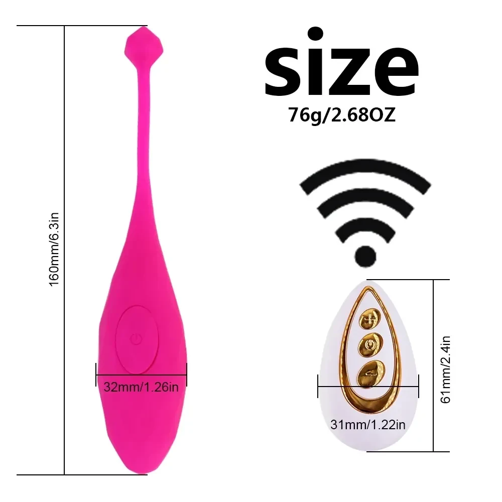 vibrador gspot silicona control app