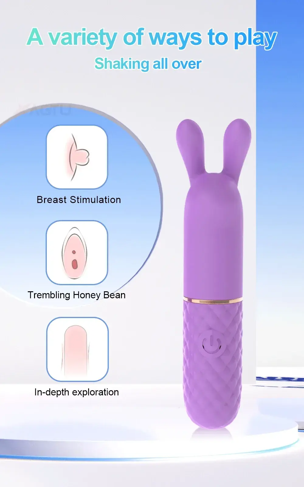 vibrador huevo silicona suave mujer