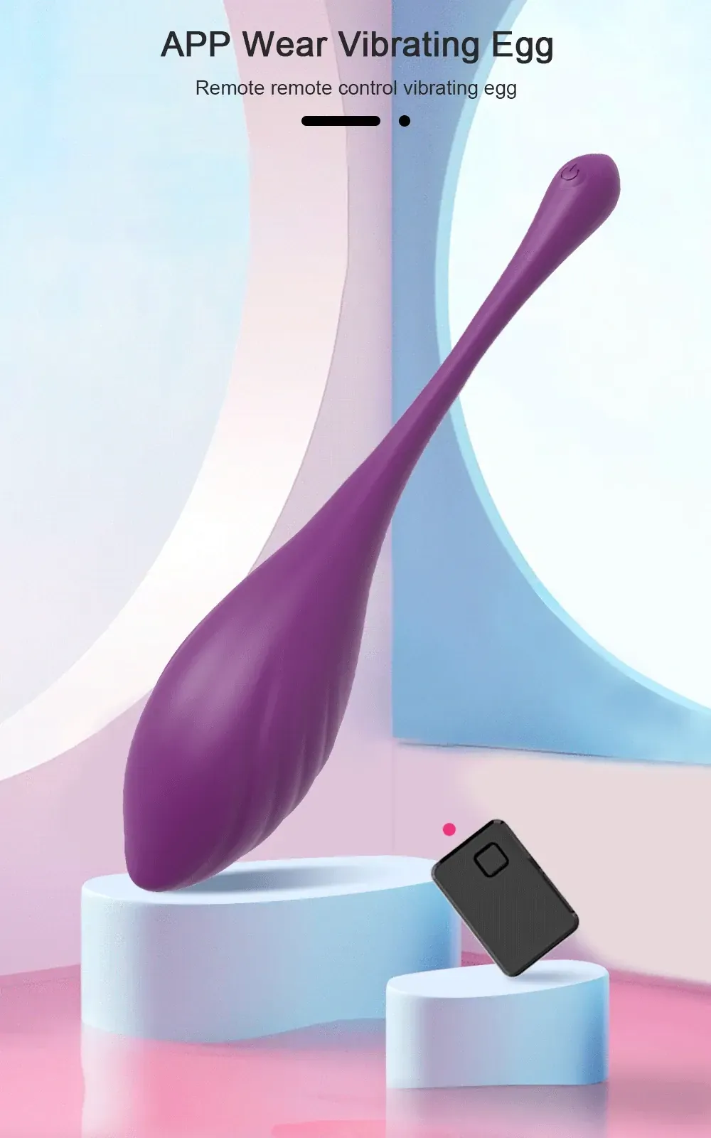 vibrador impermeable control app