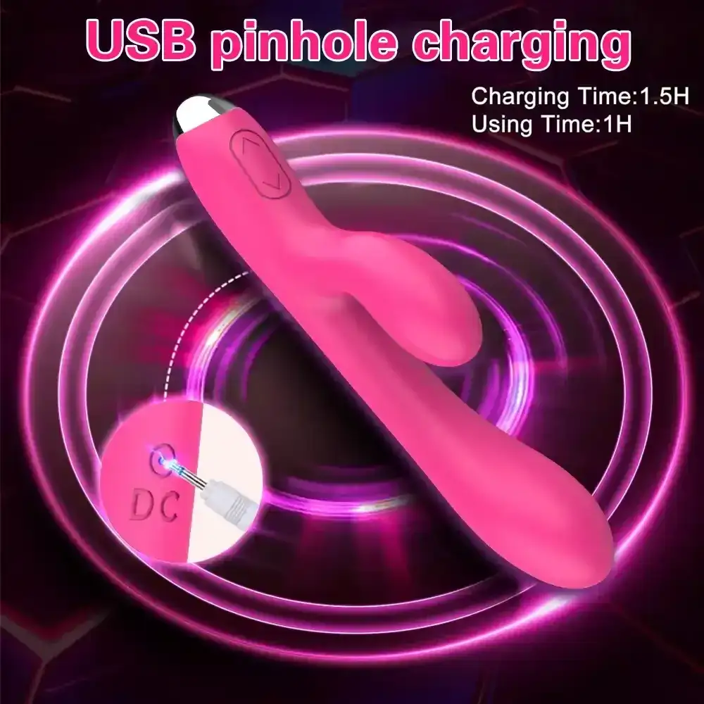 vibrador impermeable doble motor potente