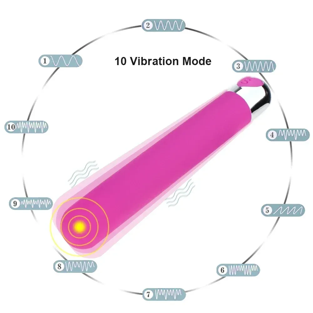vibrador intimo silicona recargable