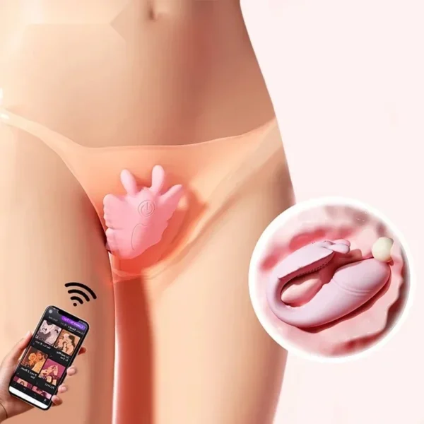 vibrador manos libres silicona recargable