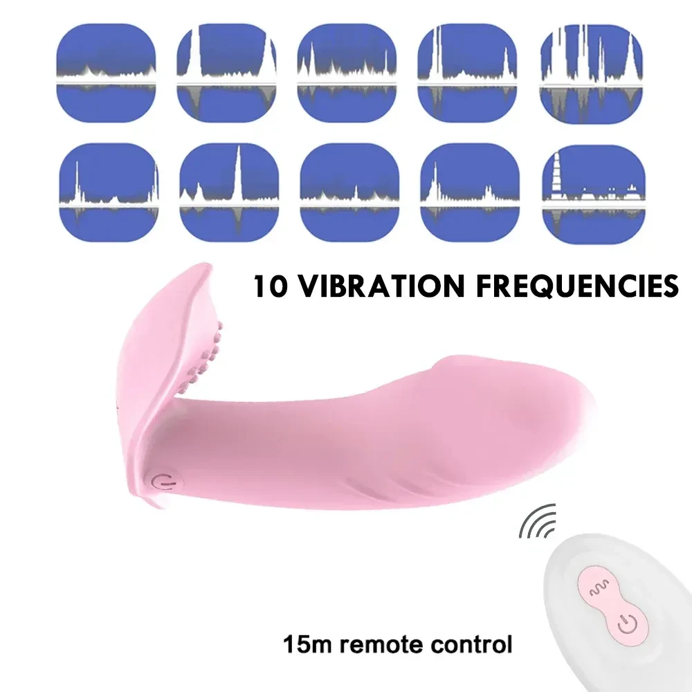 vibrador mariposa usable con control remoto