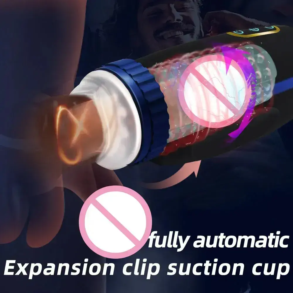 vibrador masculino con pistón telescópico