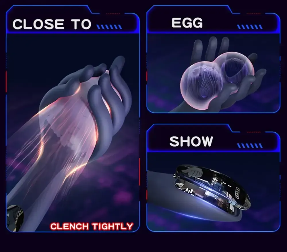 vibrador masculino para entrenamiento pene