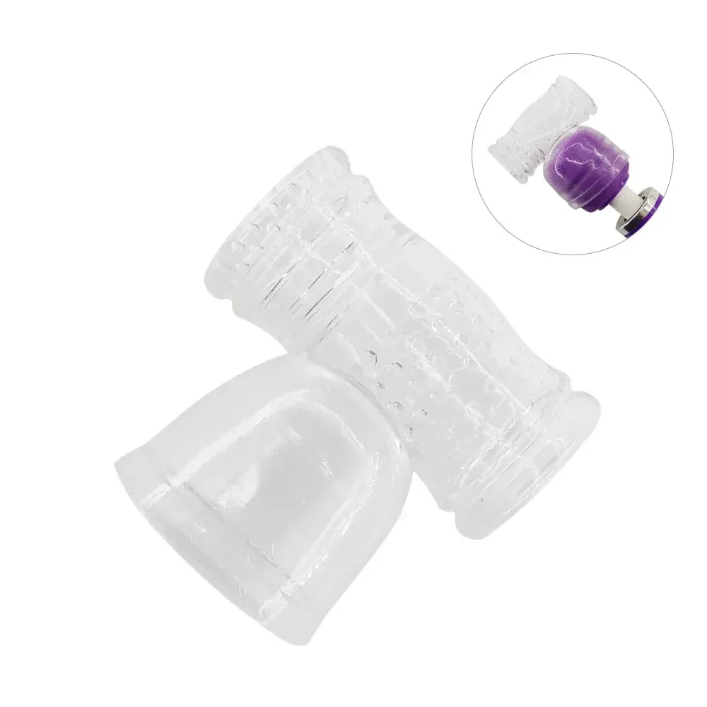 vibrador masculino silicona para varita