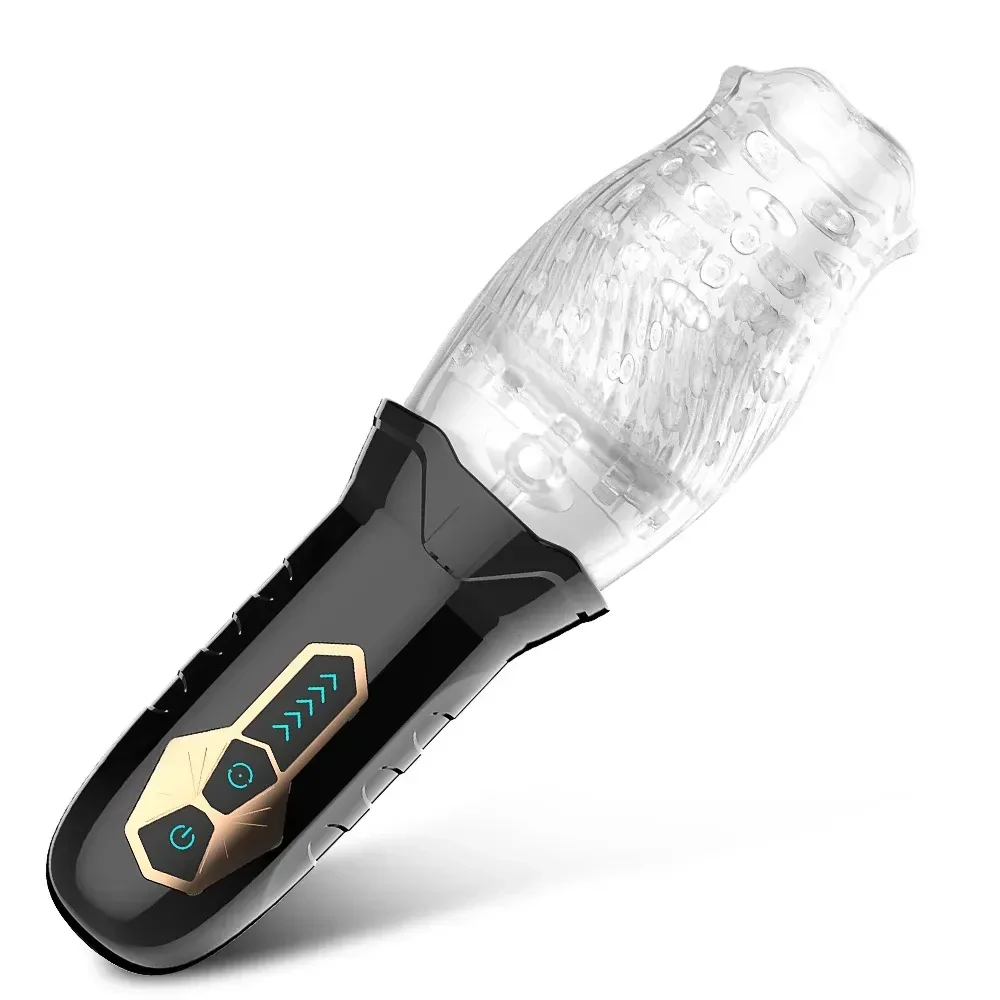 vibrador masturbador con giro 360 grados