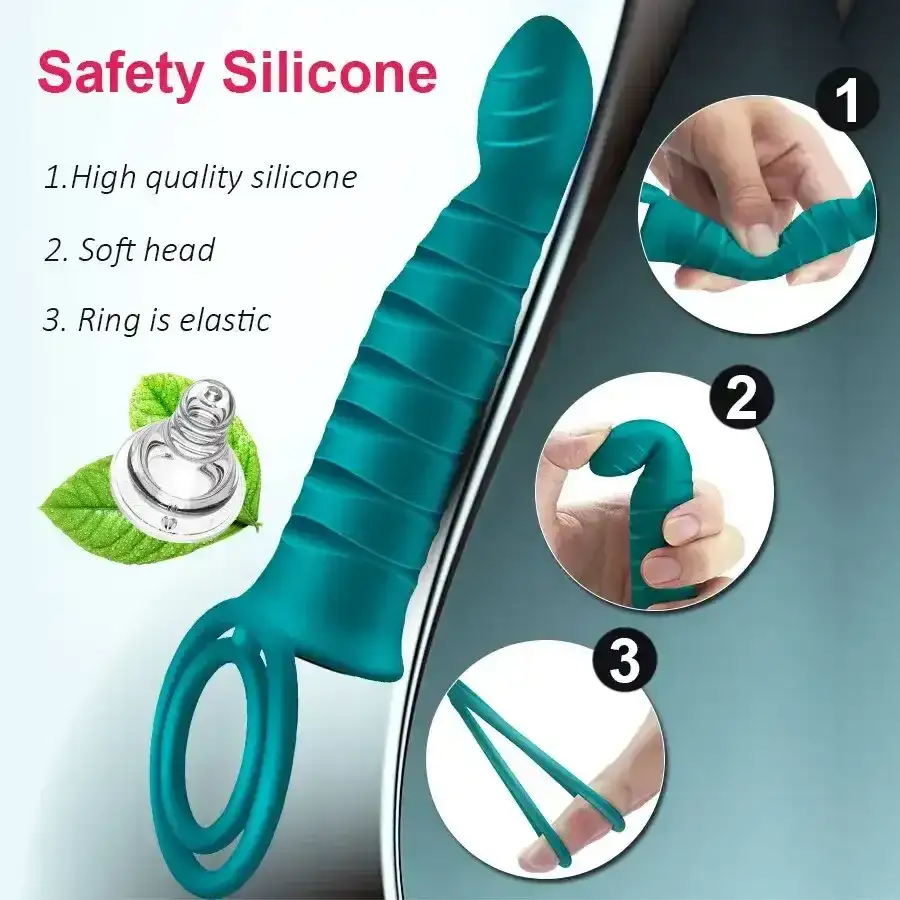 vibrador negro control remoto inalambrico