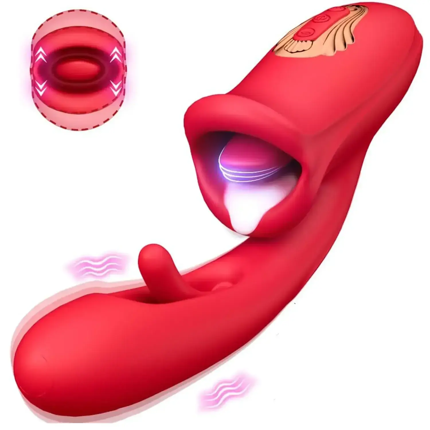 vibrador oral impermeable punto g