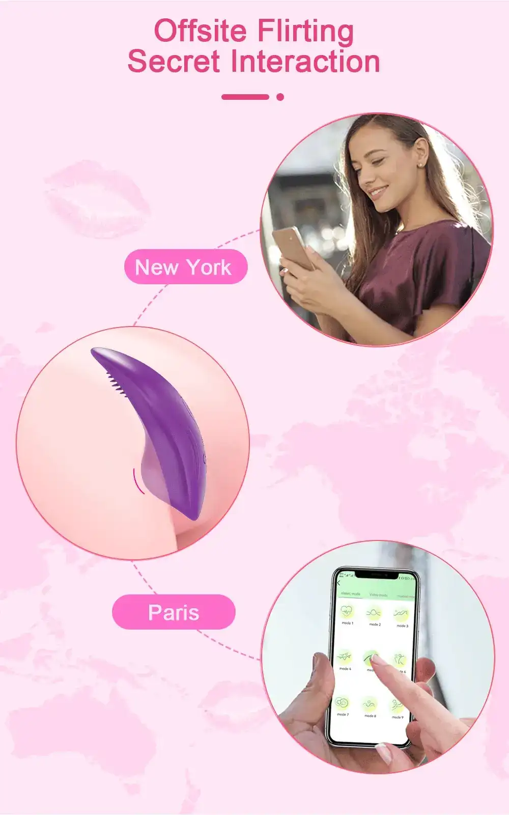 vibrador panty ergonomico control app