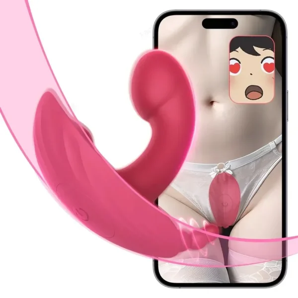 vibrador panty silicona suave estimulación doble