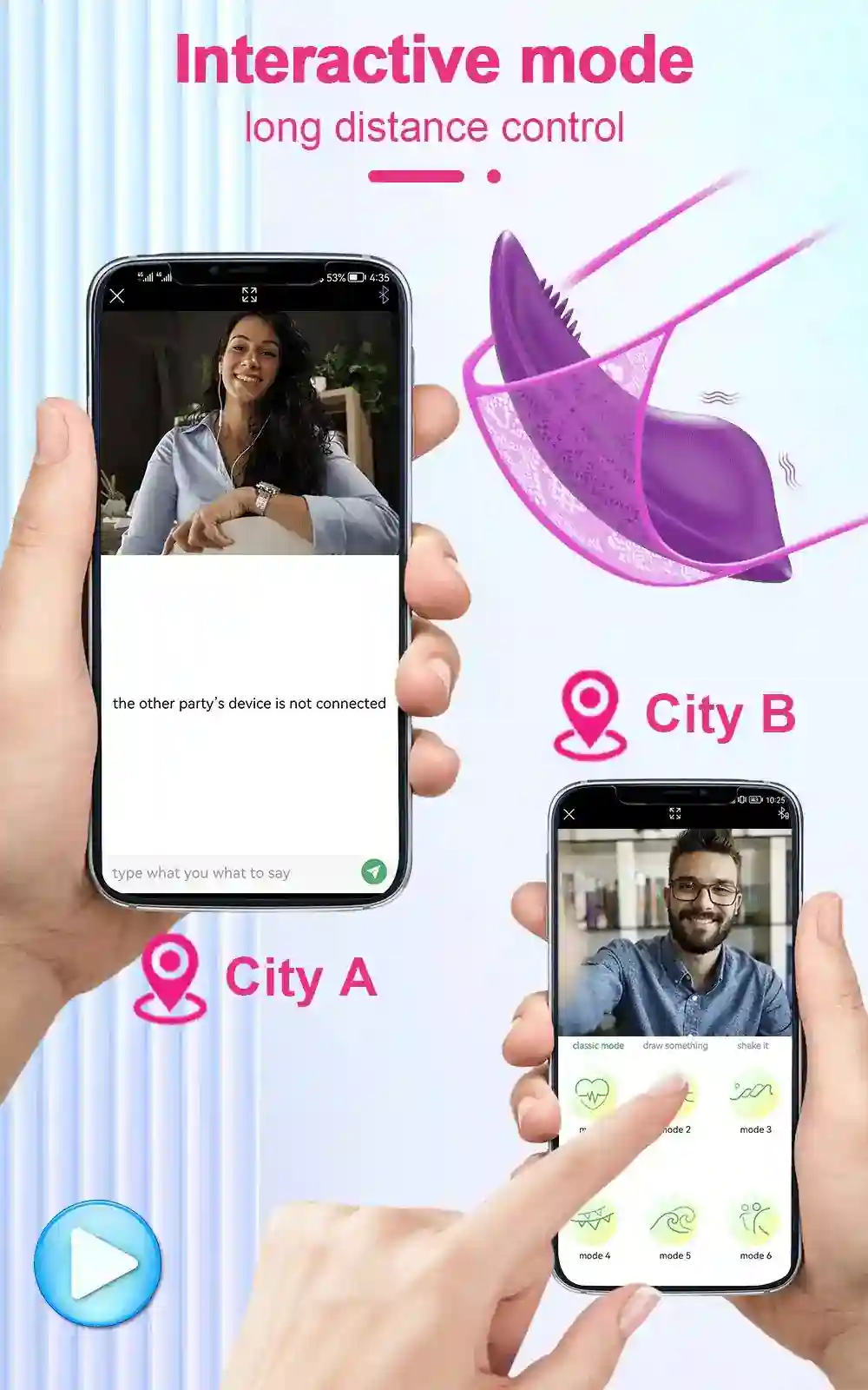 vibrador para clitoris control inalambrico