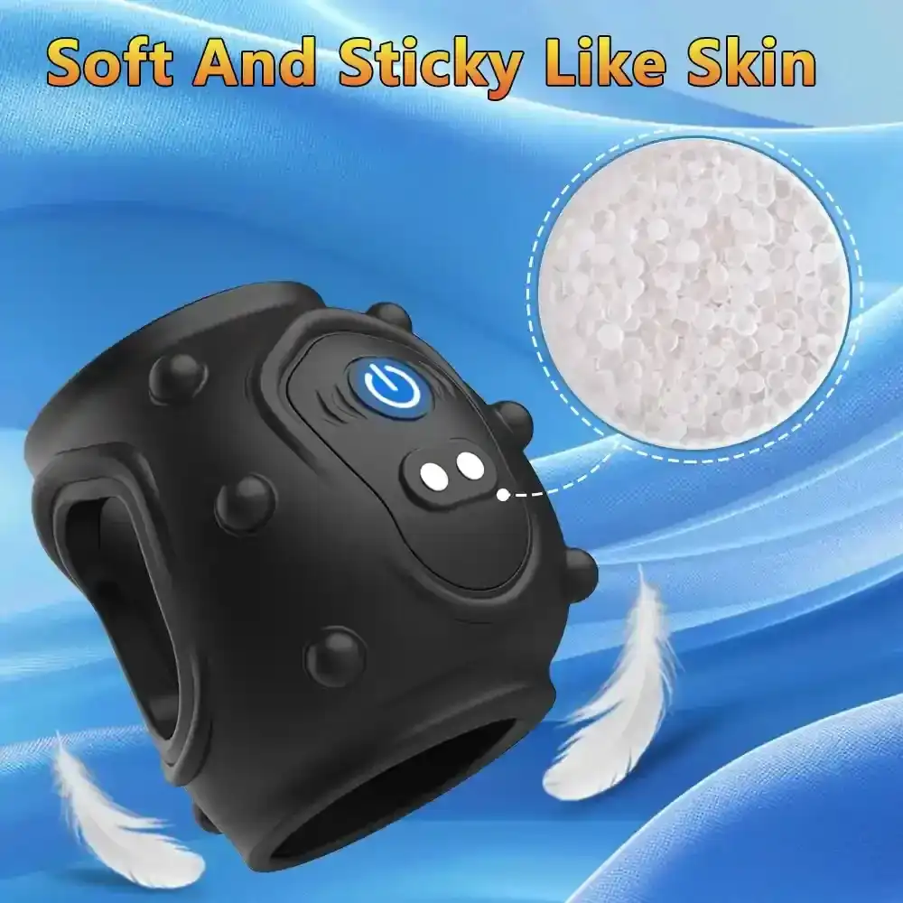 vibrador para ereccion silicona medica