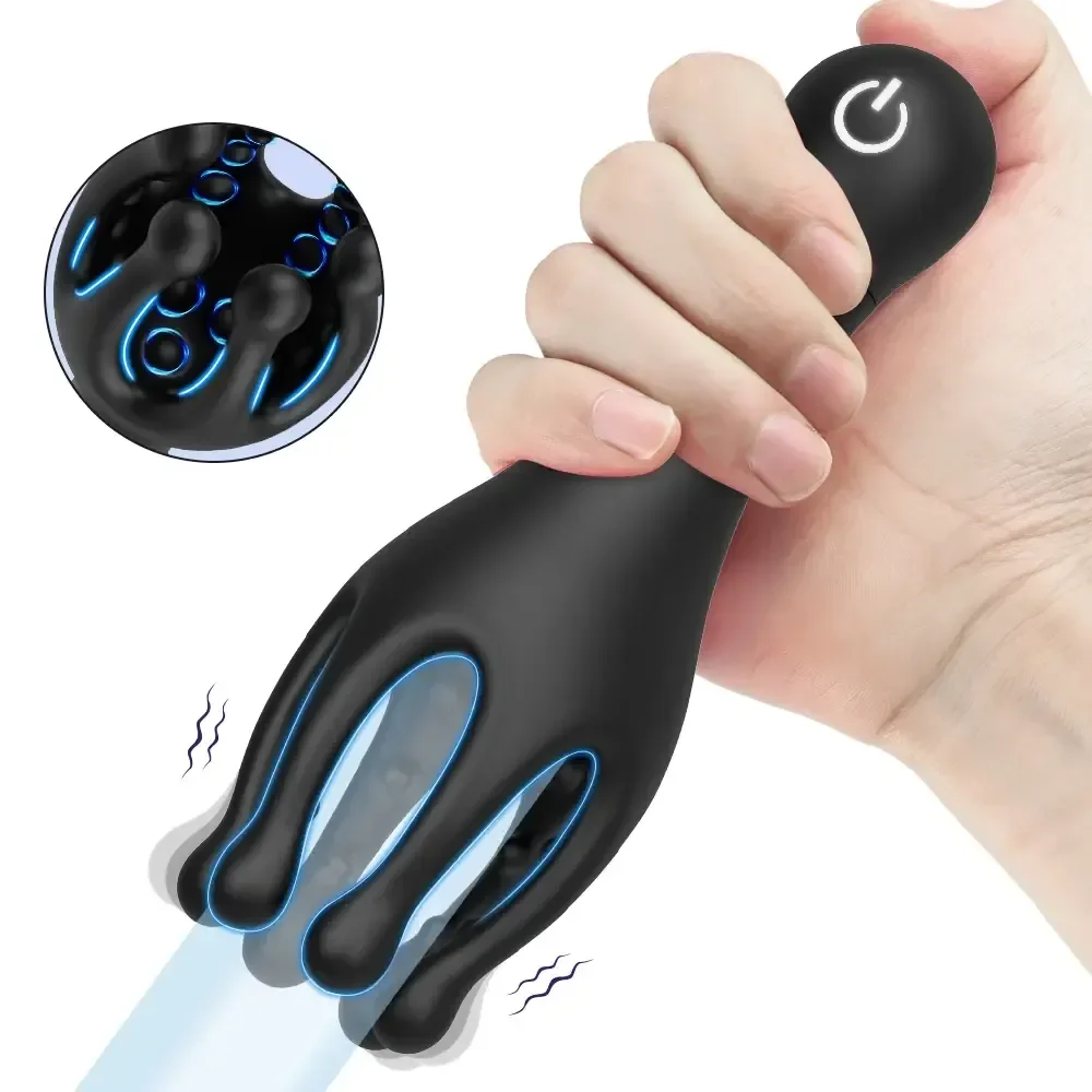 vibrador para glande con 10 modos