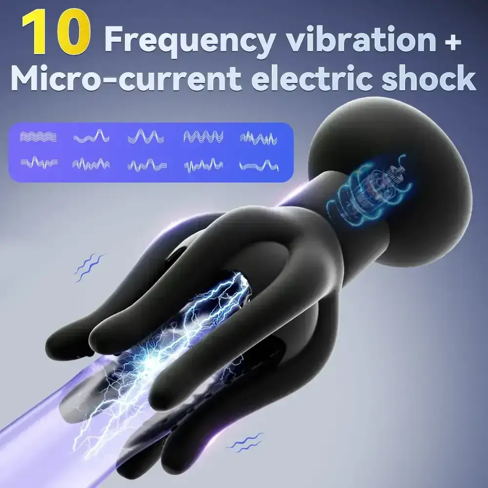 vibrador para glande con diseno ergonomico