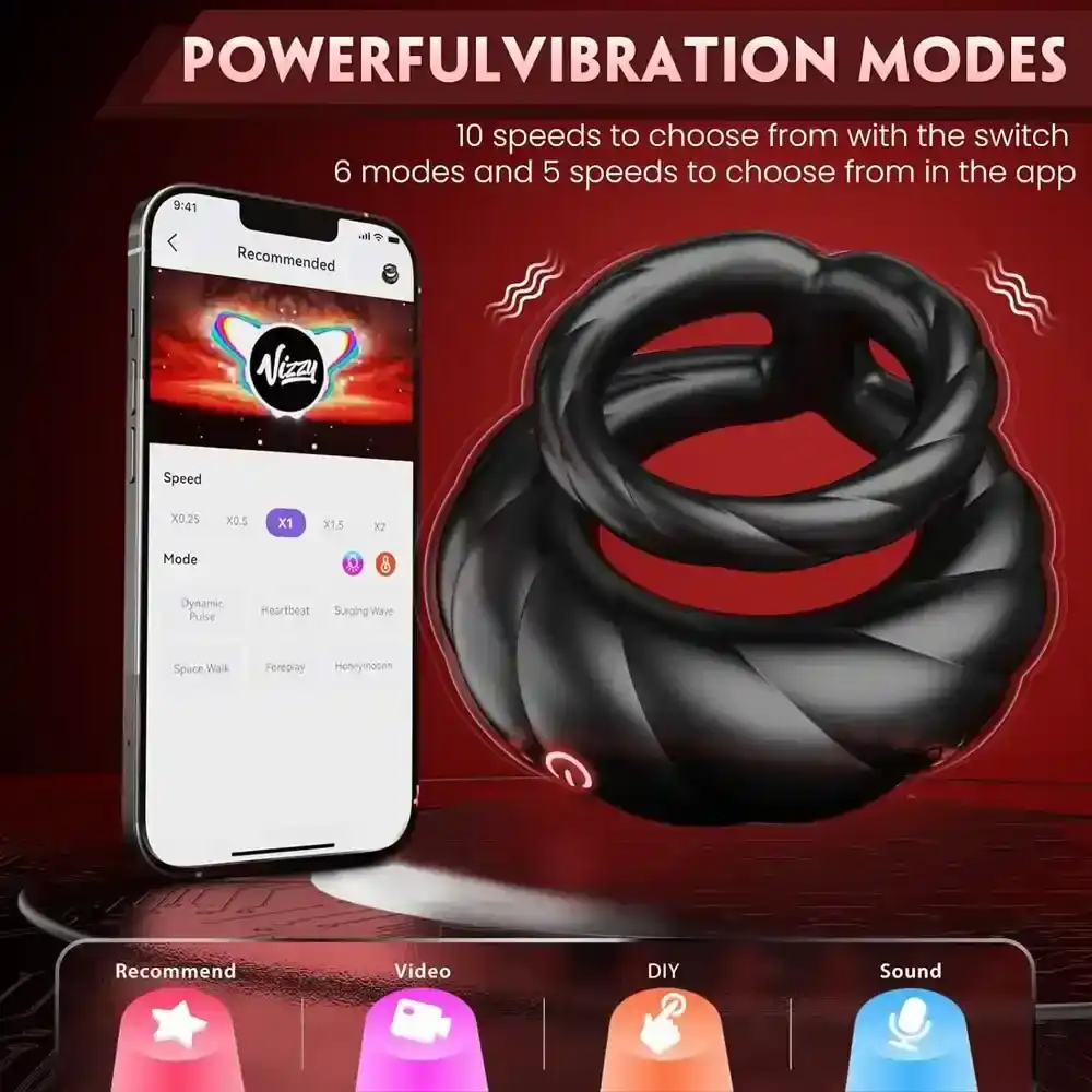 vibrador para pene doble anillo