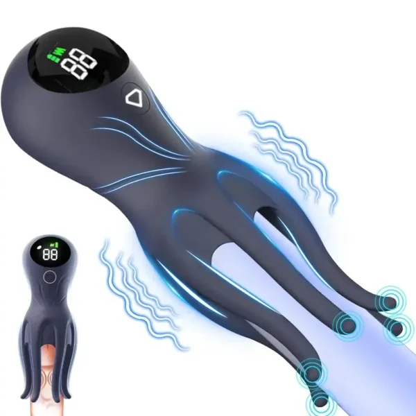 vibrador para pene silicona impermeable