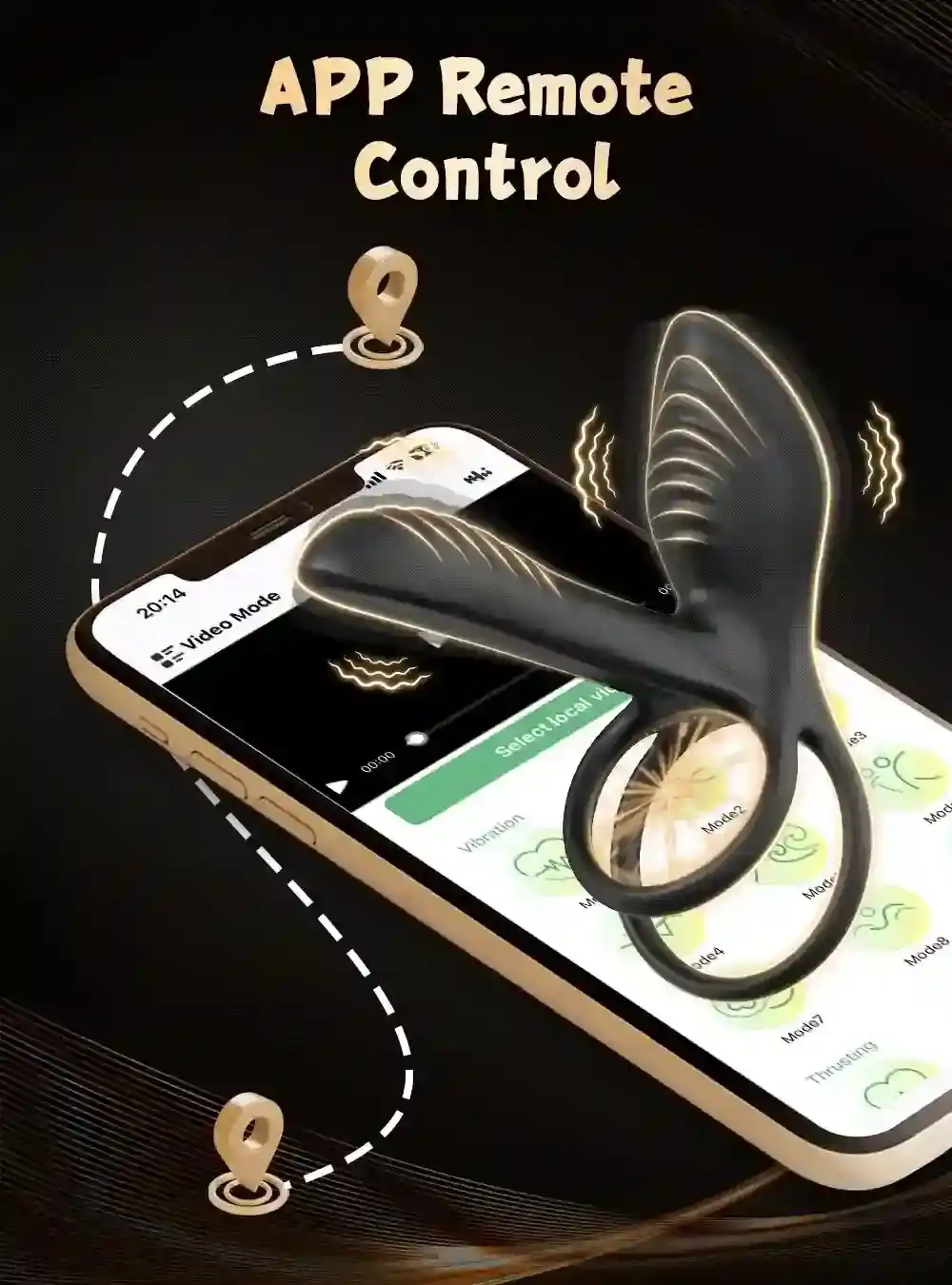 vibrador pene con control remoto 1