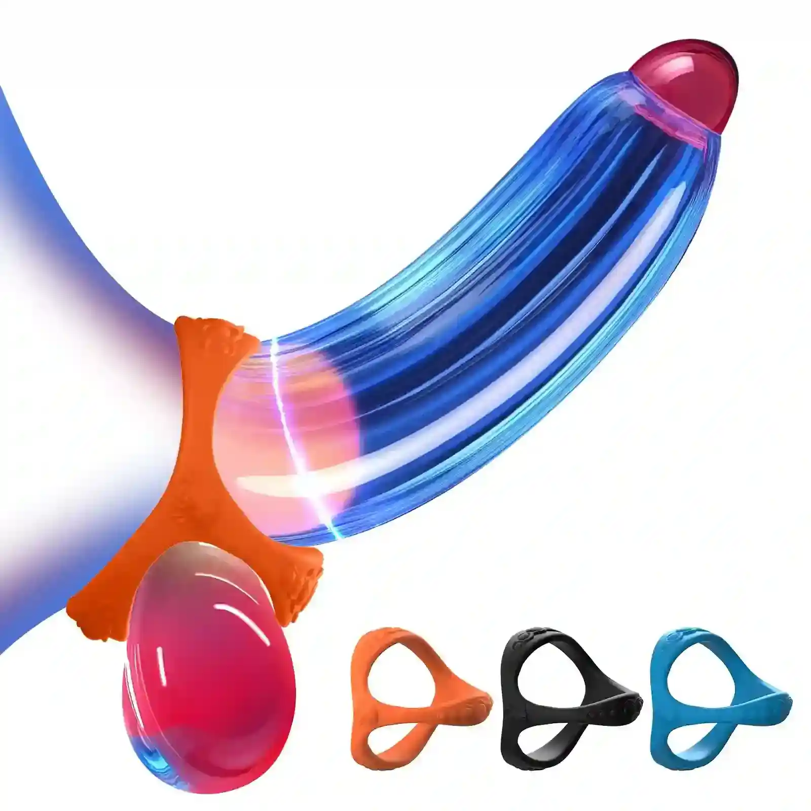 vibrador pene silicona suave hombre