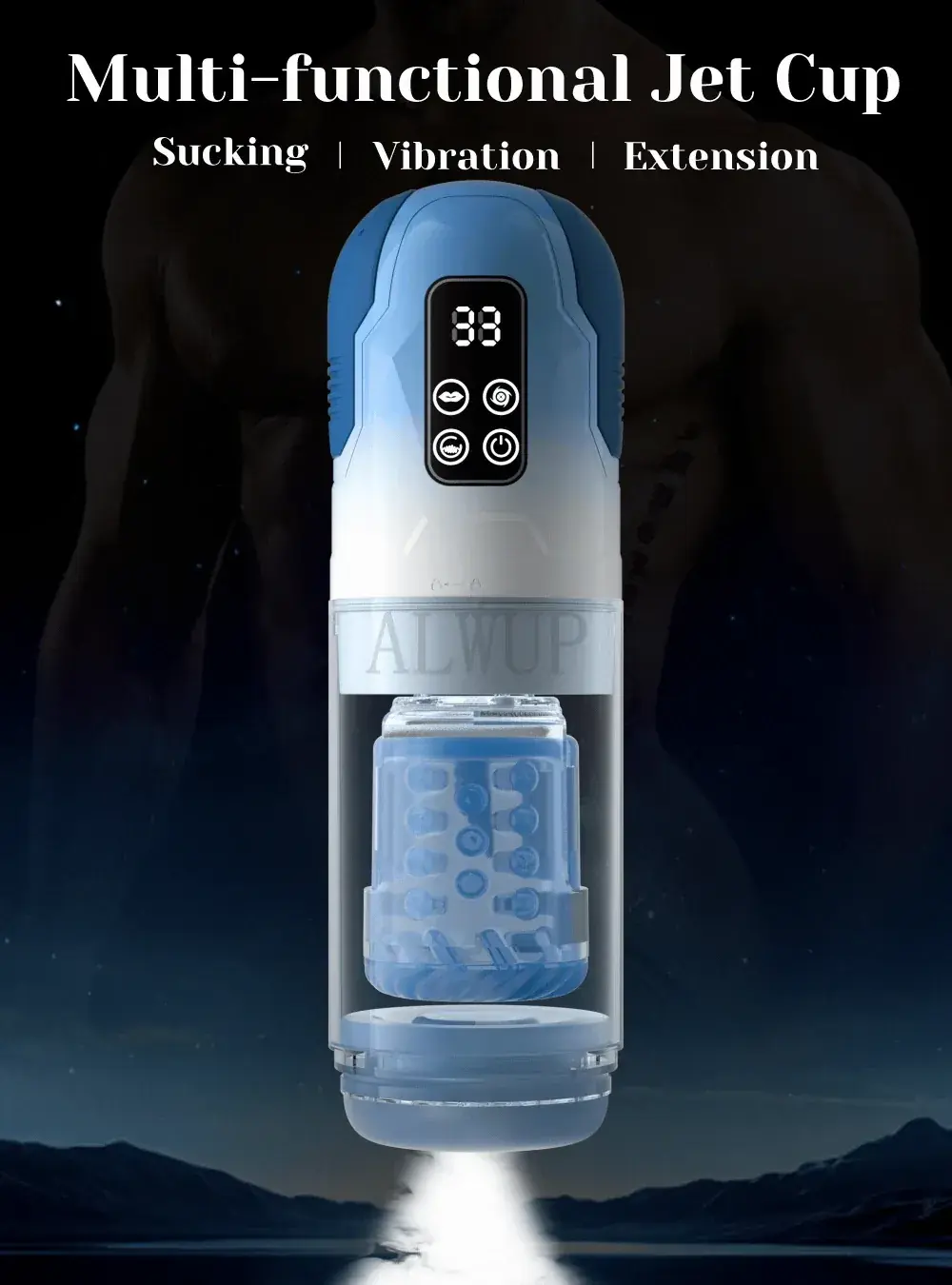 vibrador pene silicona texturizada hombre