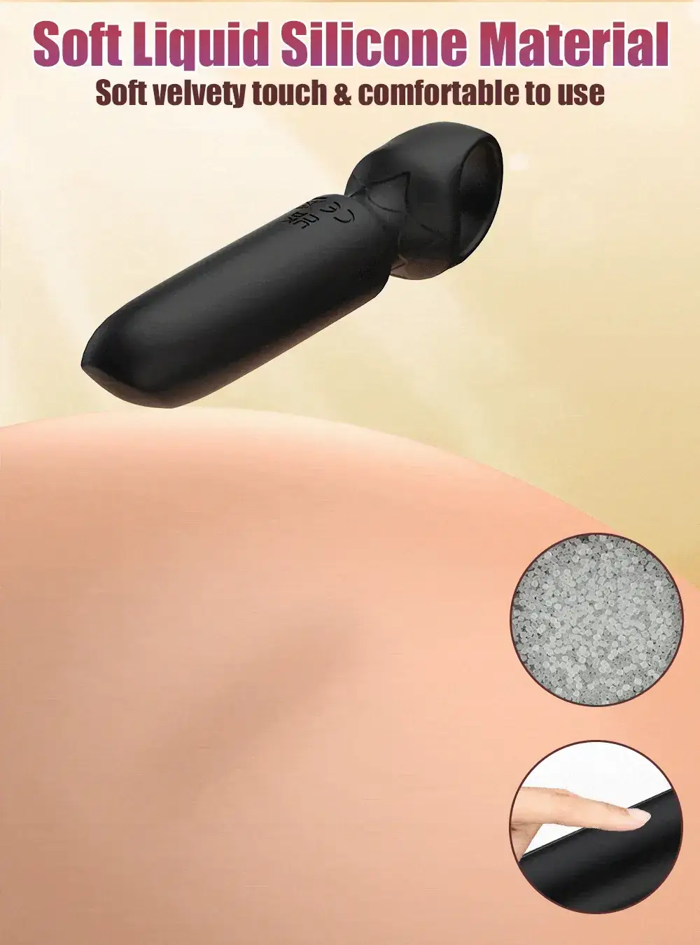 vibrador pequeno con control manual