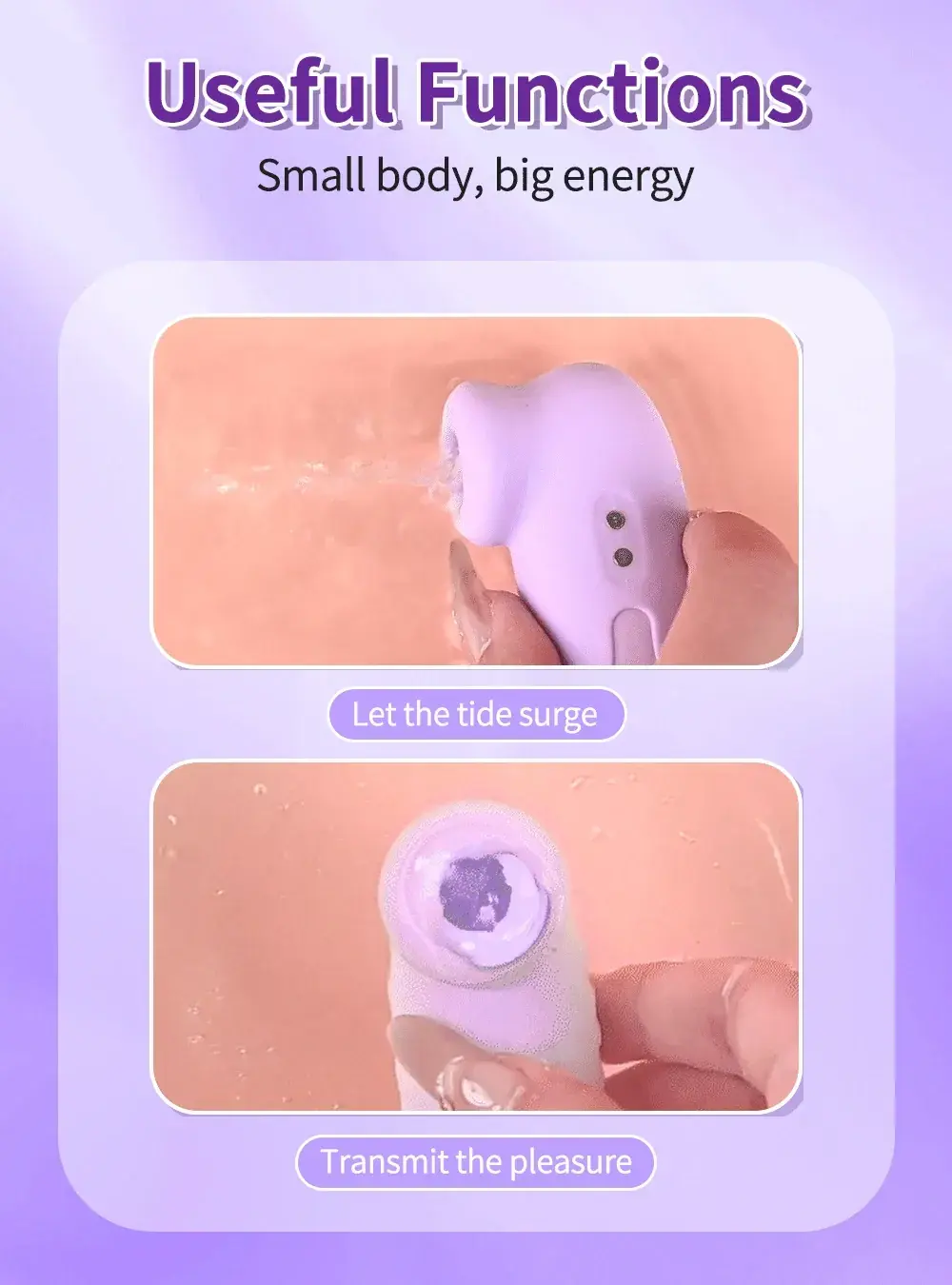 vibrador pequeno con succion clitoridiana