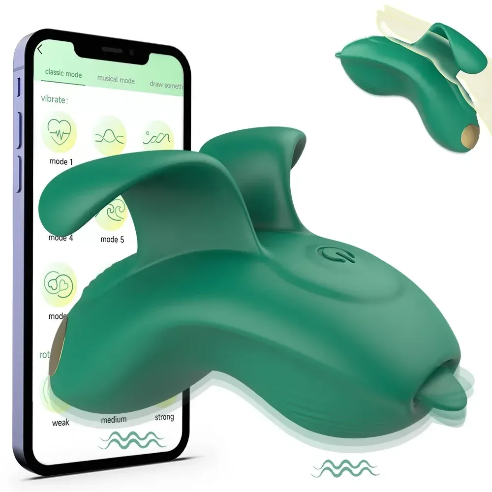 vibrador pequeno silicona con modos 1