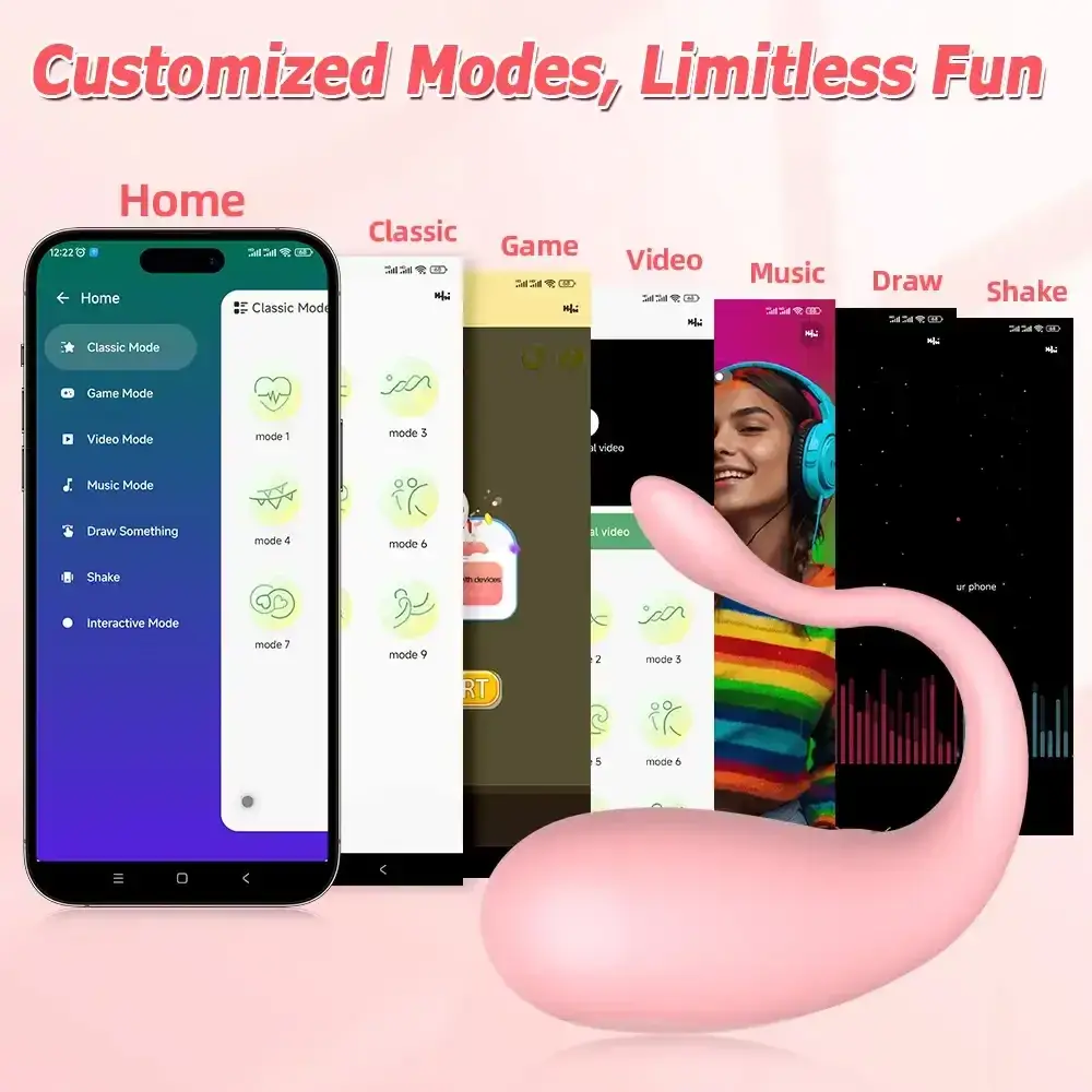 vibrador por ondas app personalizable