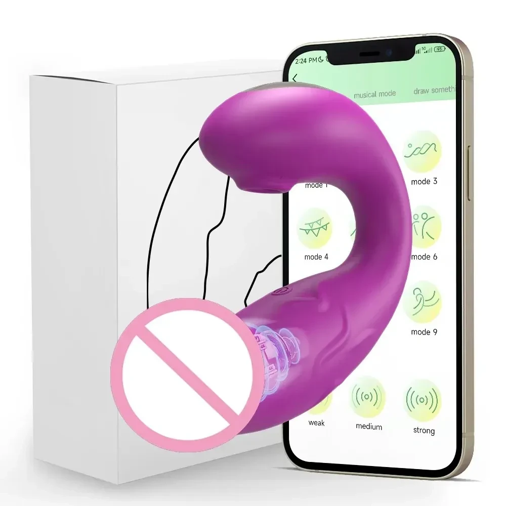 vibrador portátil app control femenino