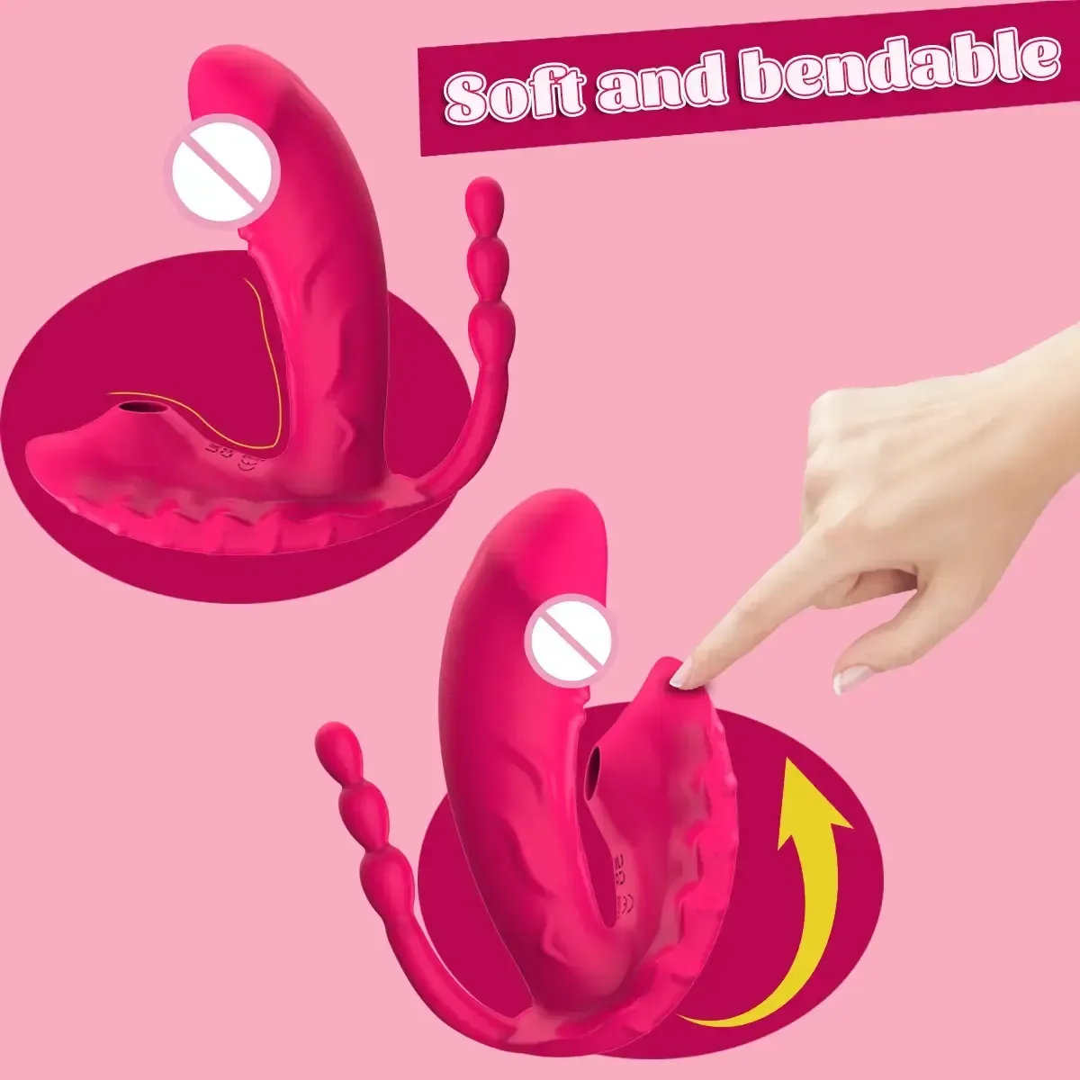 vibrador portatil controlable con aplicacion