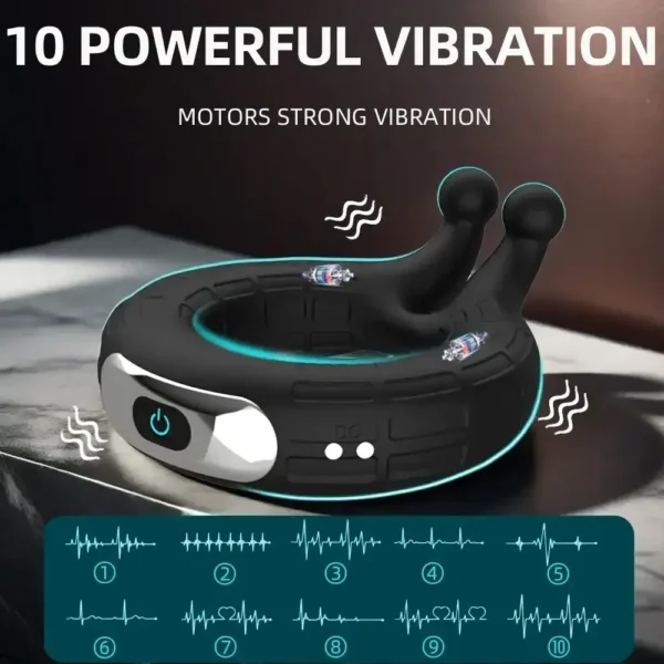 vibrador próstata pene app control remoto