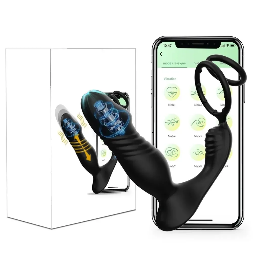 vibrador próstata recargable con app