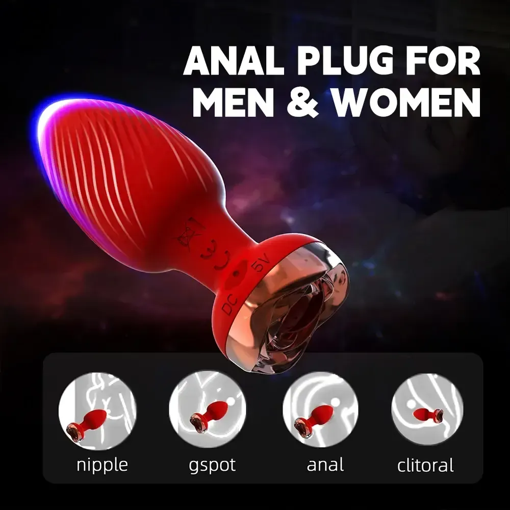 vibrador prostata y clitoris simultaneo