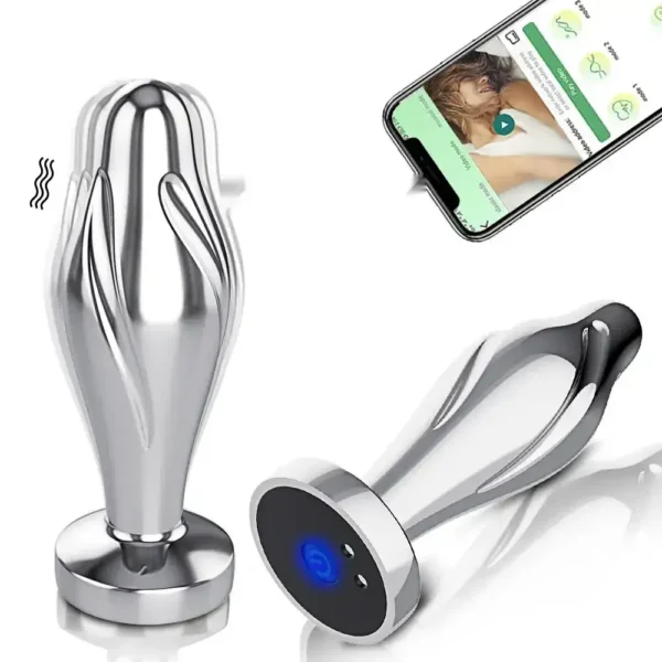 vibrador prostático anal recargable bluetooth