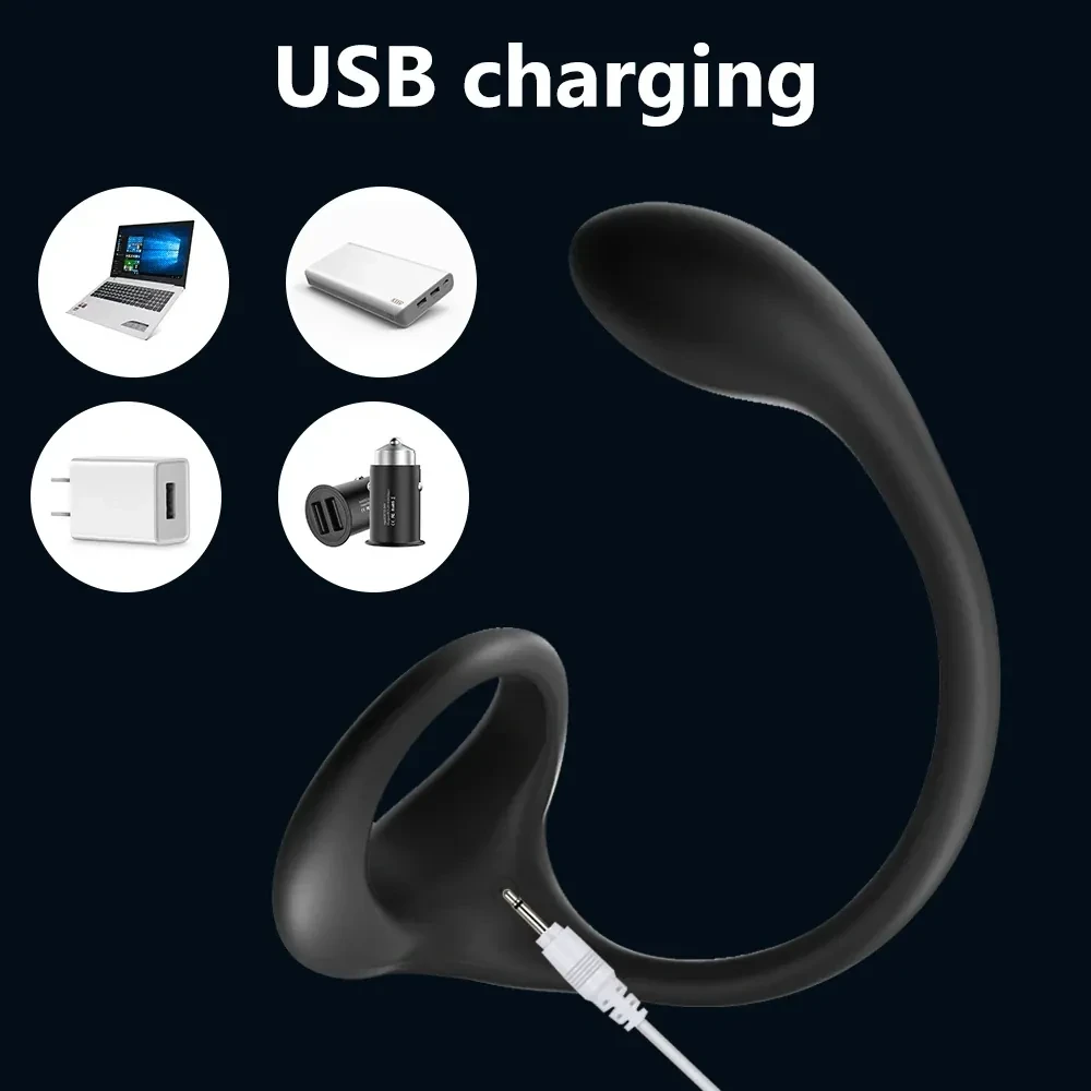 vibrador prostatico silicona con control remoto