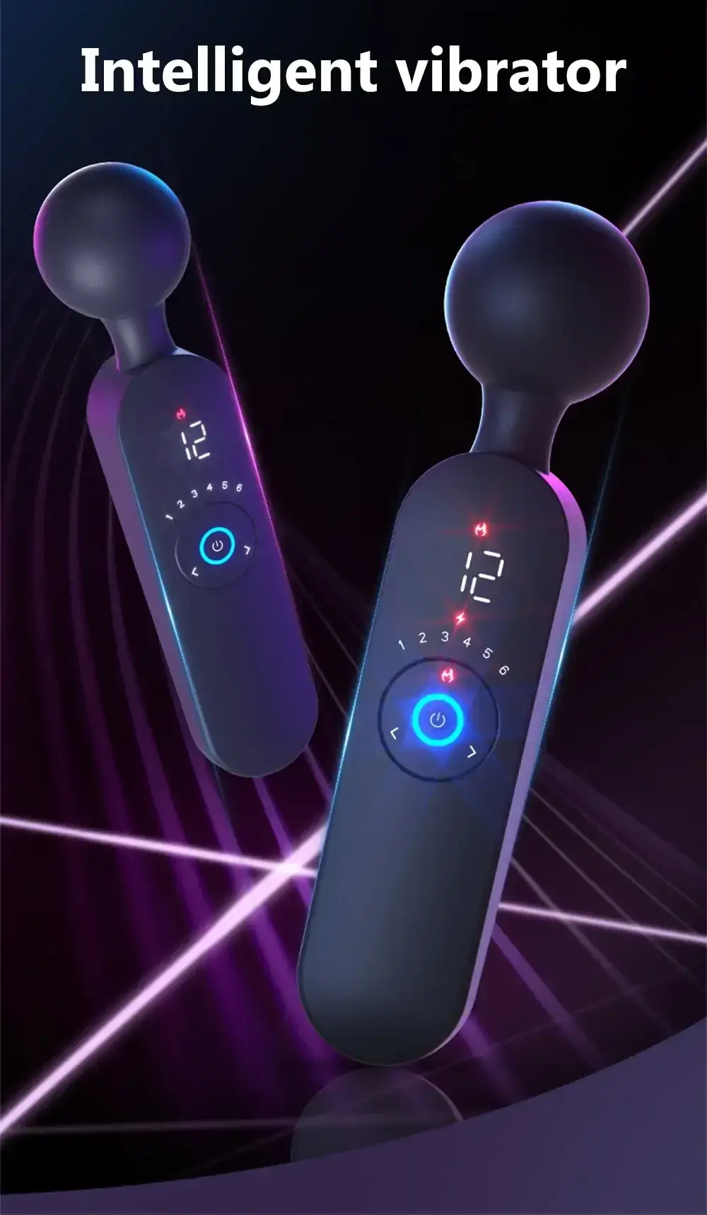 vibrador punto g con 12 velocidades