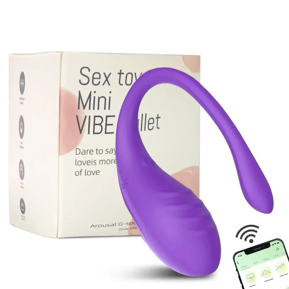 vibrador punto g con conexion app
