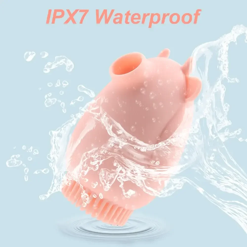 vibrador punto g con succion 1