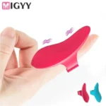 vibrador punto g dedo silicona suave