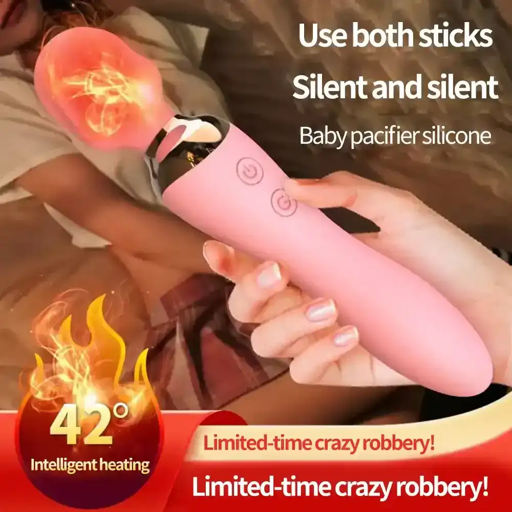 vibrador punto g rotatorio silicona impermeable