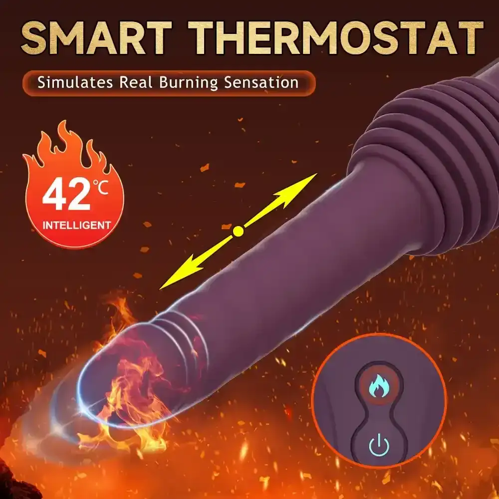 vibrador realista con control remoto