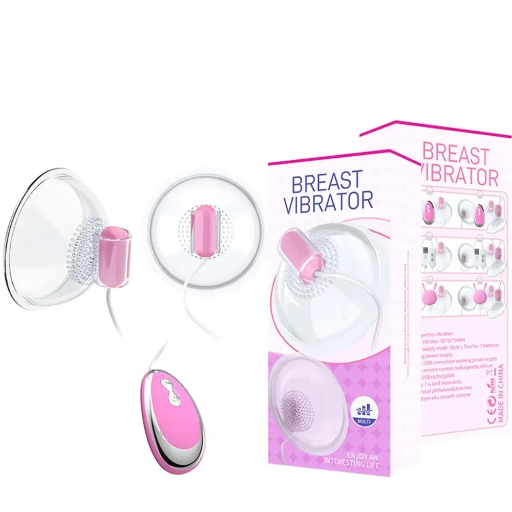 vibrador recargable para pezones y clitoris