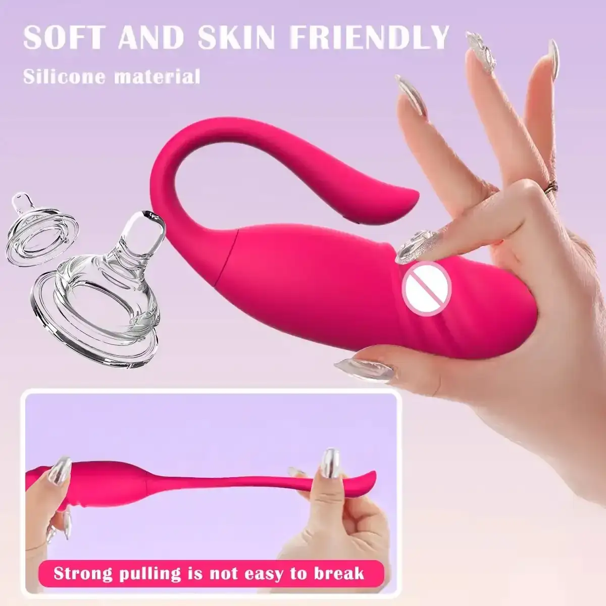 vibrador recargable para punto g suave