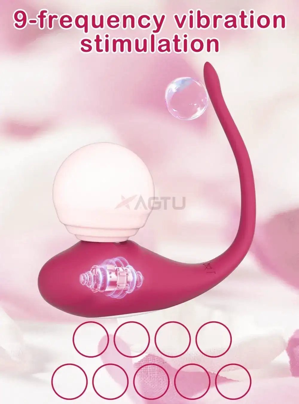 vibrador recargable silicona medica suave